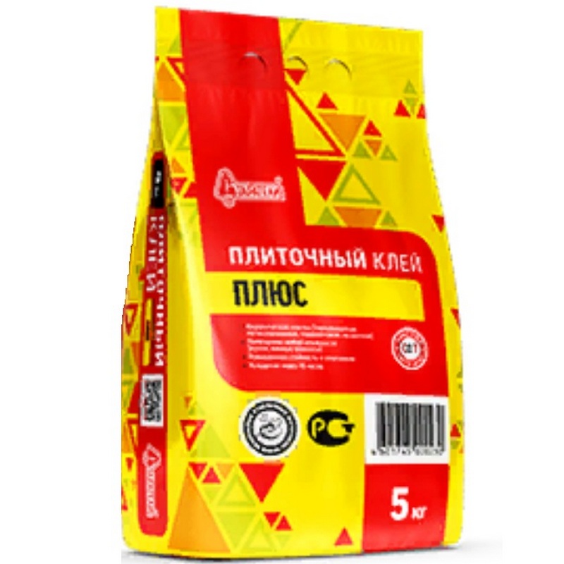 Клей для керамической плитки Плюс 5 кг Старатели