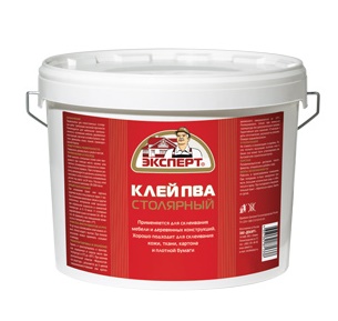 Клей ПВА столярный 2,1 кг Эксперт
