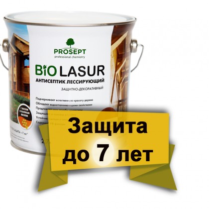 Антисептик лессирующий защитно-декоративный Тик 0,9 л PROSEPT BIO LAZUR