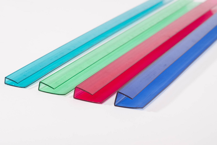 Профиль торцевой ПТ 6 мм L=2.1 м синий ЮГ