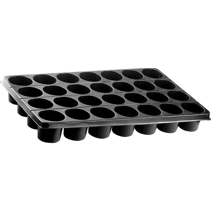 Кассета для рассады 28 ячеек 5х31х52 полистерол Агроком