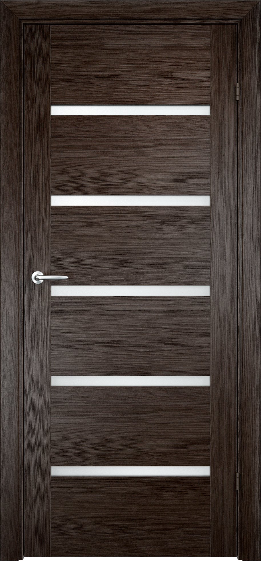 Дверь 01.15.09 (800*2000) дуб оскуро, Сатинато матовое с 2-х сторон