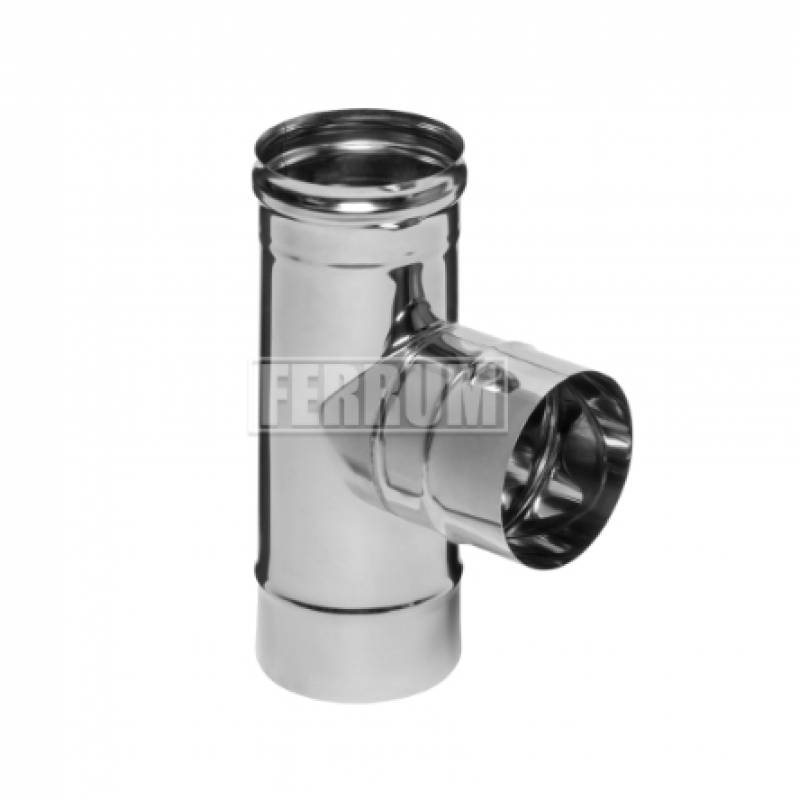Тройник-Д 90° (430/0,8мм) Ф150 FERRUM