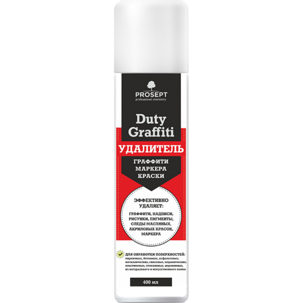 Средство для удаления граффити, маркера, краски 0,4 л Duty Graffiti