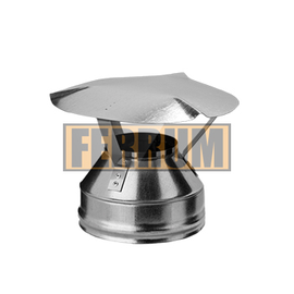 Оголовок (430/0,5 + нерж.) Ф120х200 FERRUM