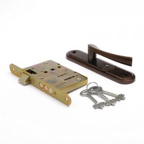 Замок врезной Зенит -ЗВ9-4-2 (медь)