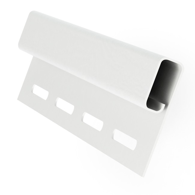 Планка финишная белая 3,00м Гранд Лайн (50 шт.уп)