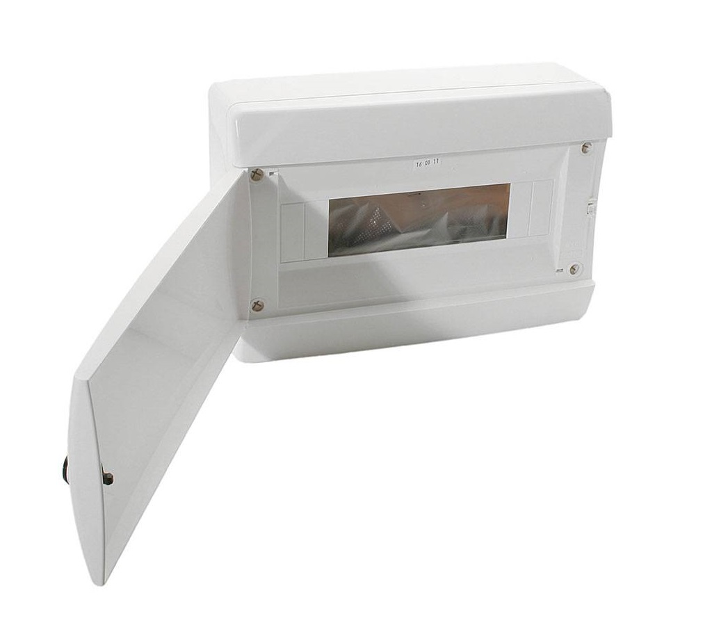 Щит навесной 18 мод. IP41, непрозрачная белая дверца CNN 40-18-1