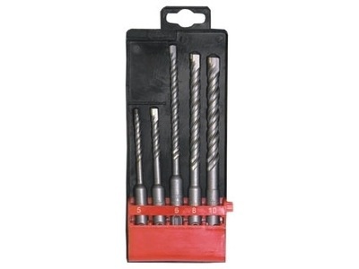 Набор буров по бетону 5-6х110  6-8-10х160 мм 5 шт в пл кор SDS PLUS MATRIX. 71095