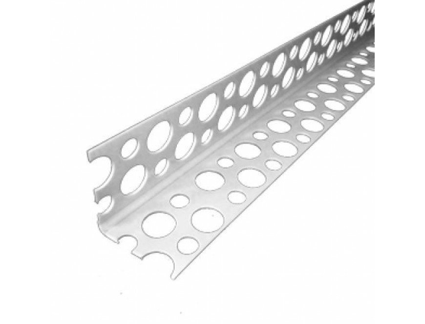 Угол ПВХ штукатурный 23*23 мм L = 3,0 Белый