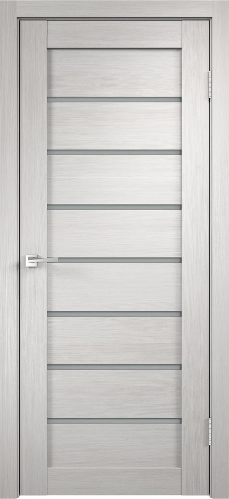 Дверь 3 D Flex  UNICA 1 со стеклом Белый (600*2000) VELLDORIS