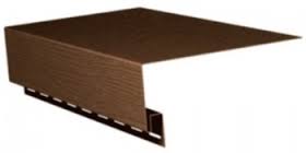 Планка околооконная коричневый 8017 0,17х3,00 м FineBer (10 шт.уп)