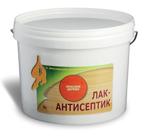 Лак - антисептик лиственница 0,9 л Ярославский антисептик