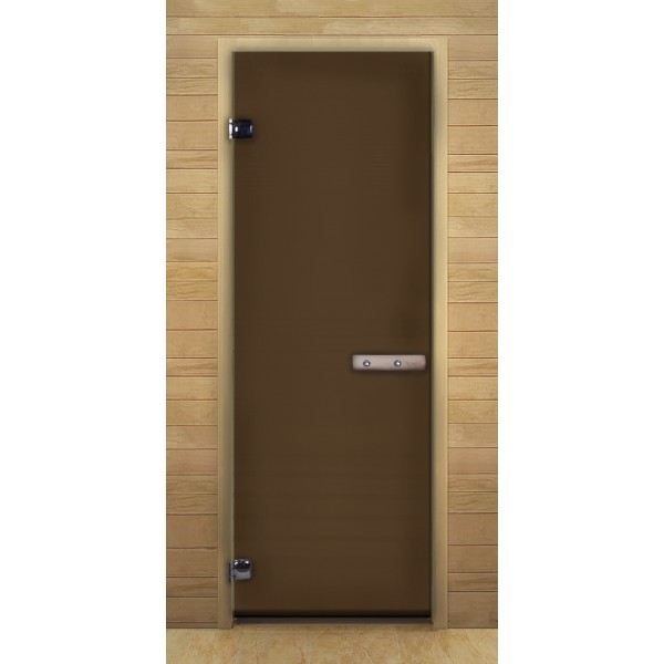 Дверь банная стекло 