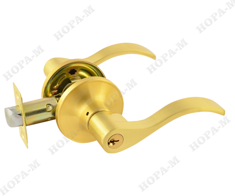 Ручка-защелка НН-03 м/к фиксатор (золото) Нора-М