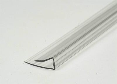 Профиль торцевой ПТ 6 мм L=2.1 м прозрачный ЮГ