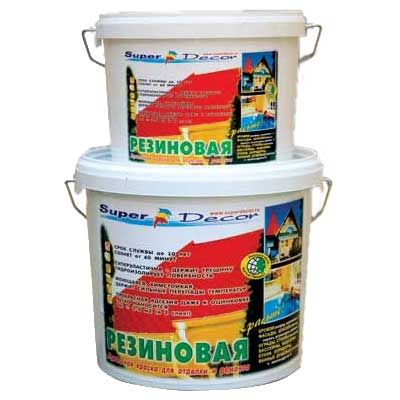 Краска резиновая №7 балтика 1кг