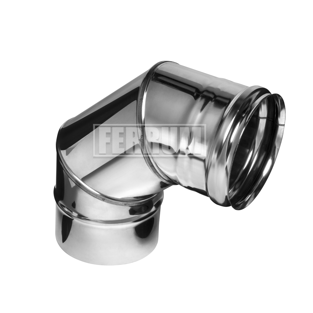 Колено угол 90° (430/0,5 мм) Ф150 FERRUM