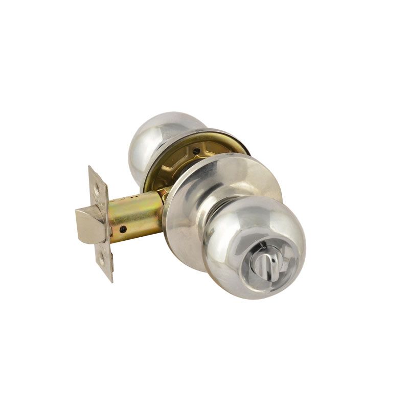 Ручка-защелка ЗШ-03 (хром) м/к фикс Р-И 