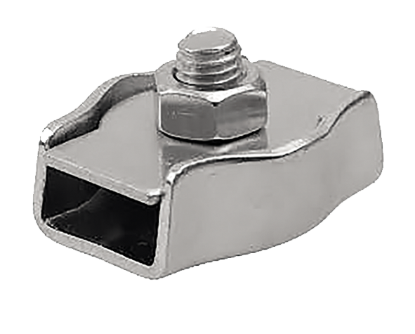 Соединитель троса одинарный 6мм (4х100), шт