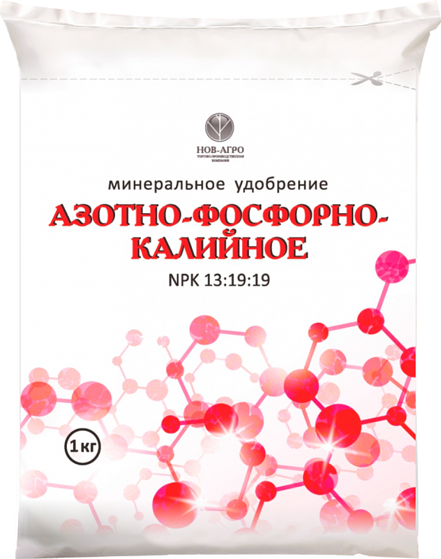 Удобрение Азотно-фосфорно-калийное удобрение 1кг