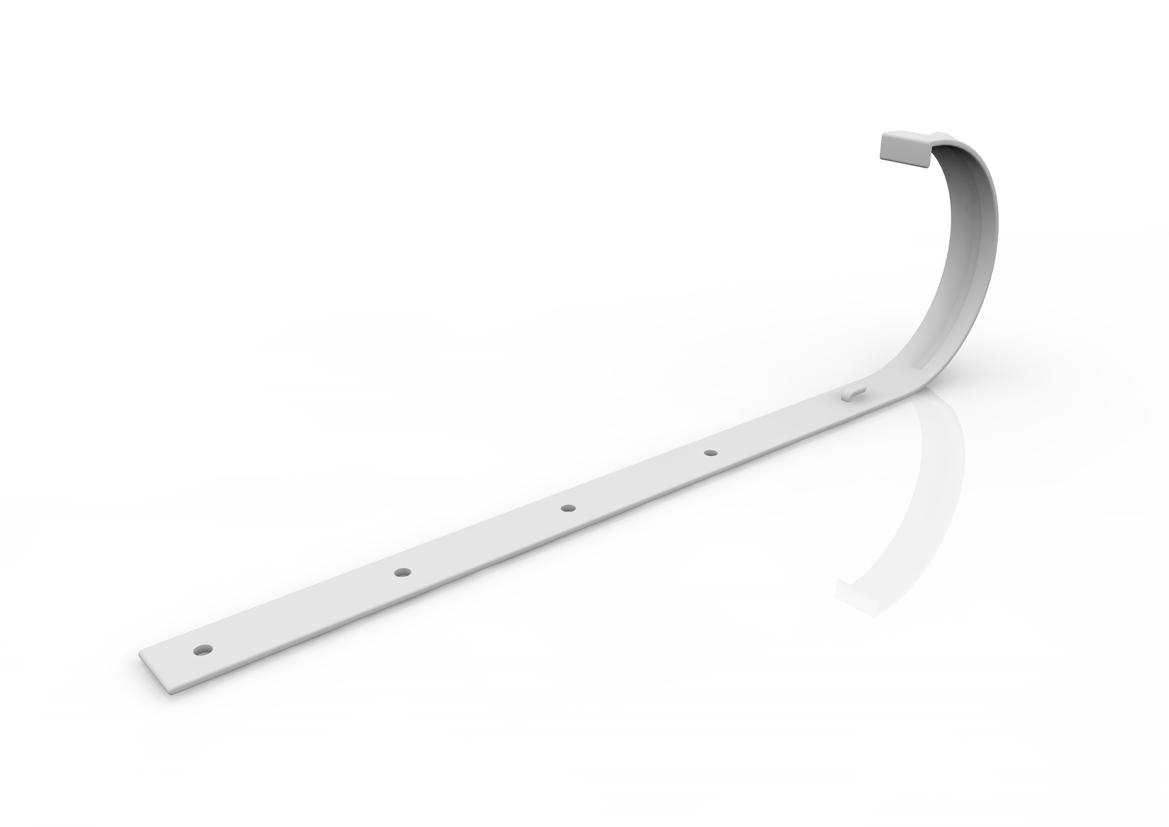 Крепление желоба вертикальное ф125мм ОЦ ЭКО