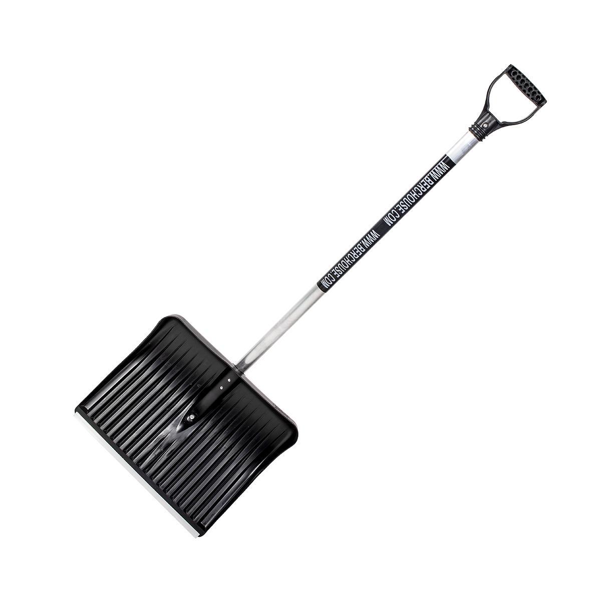 Лопата для уборки снега Berchouse №1, с алюминиевым черенком, 500 x 400 мм 223117