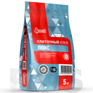 Клей для керамической плитки Люкс 5 кг Старатели