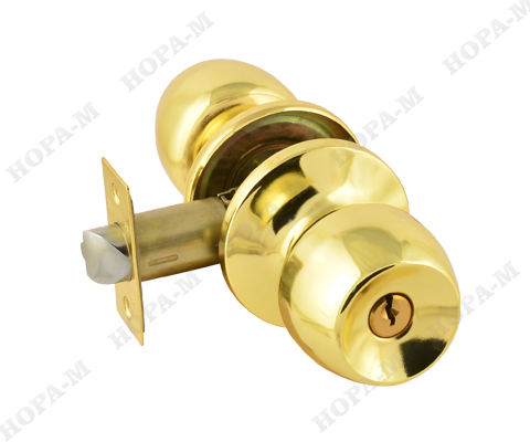 Ручка-защелка ЗР1-01-Э мат. золото м/к ключ/фикс Нора-М