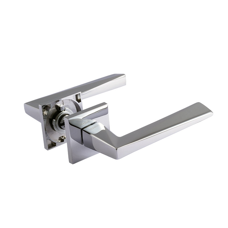 Ручка дверная 133 Slim хром Нора-М