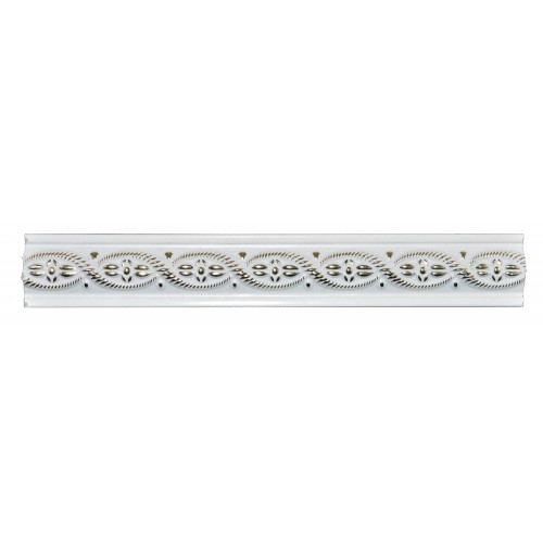 Профиль интерьерный ГРЕЙС 30х14 2,4 м Афины серебро