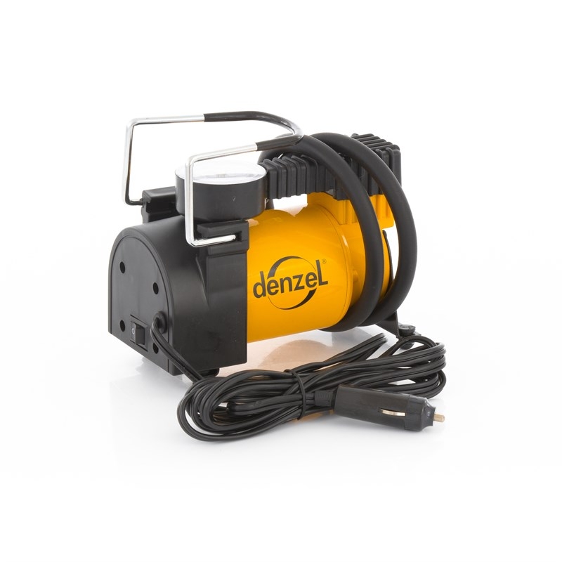 Компрессор автомобильный DС-20, 12 В, 7 атм., 35 л/мин  Denzel 58054