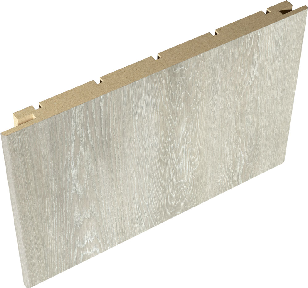 Дверной добор экошпон телескопический Дуб шале седой 100х10х2150 VELLDORIS