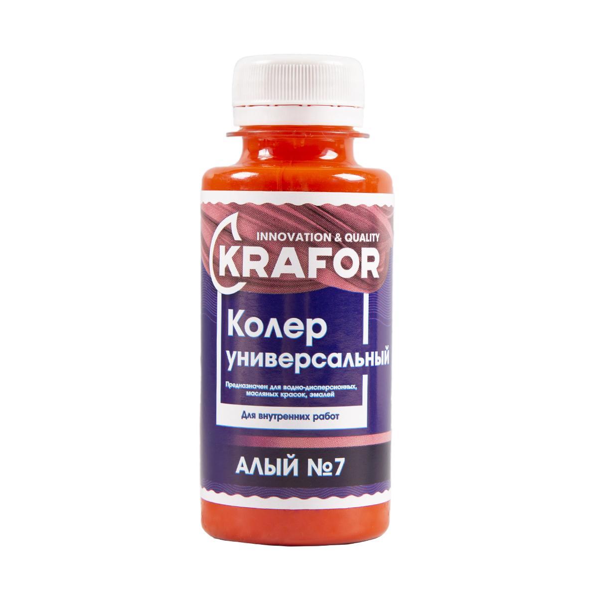 Краситель алый №7 100мл Krafor