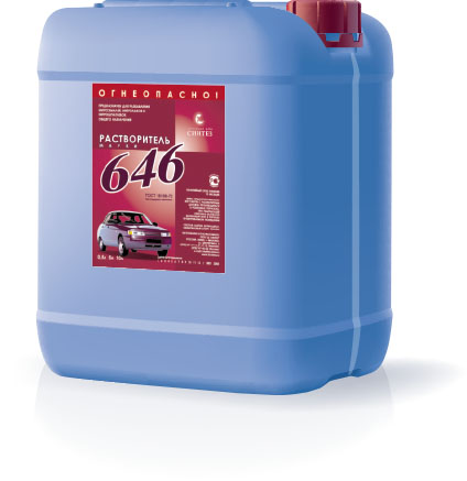 Растворитель 646 ГОСТ 5л пл. , канистра/4шт Синтез