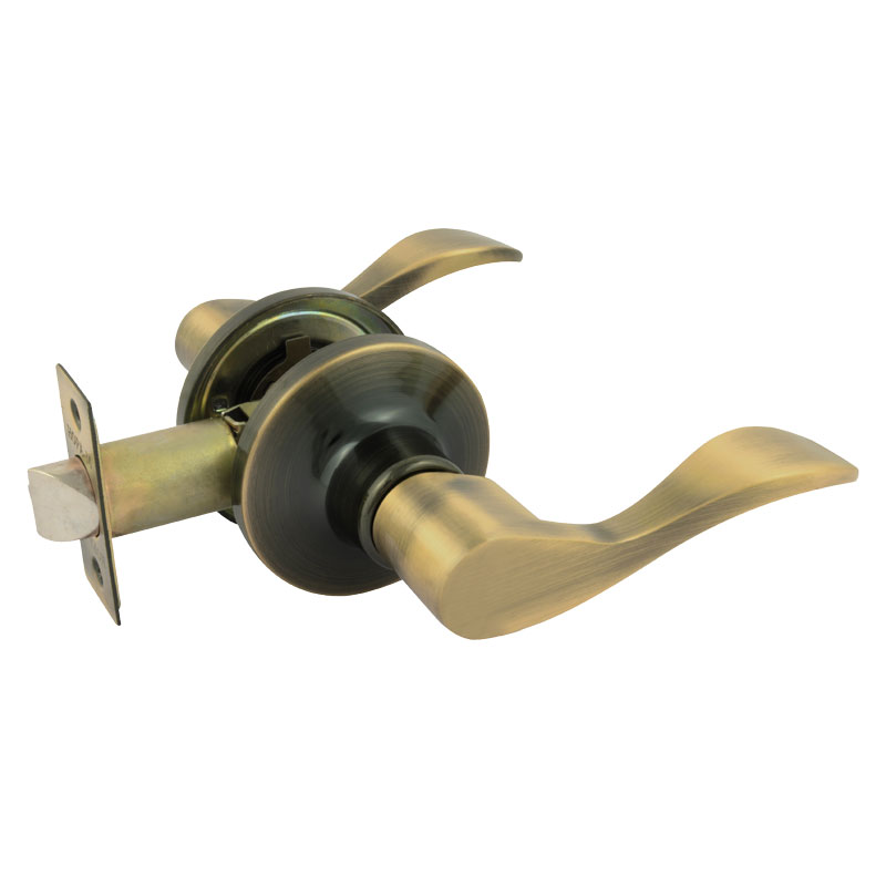 Ручка-защелка ЗВ1-05 м/к (старая бронза) Нора-М