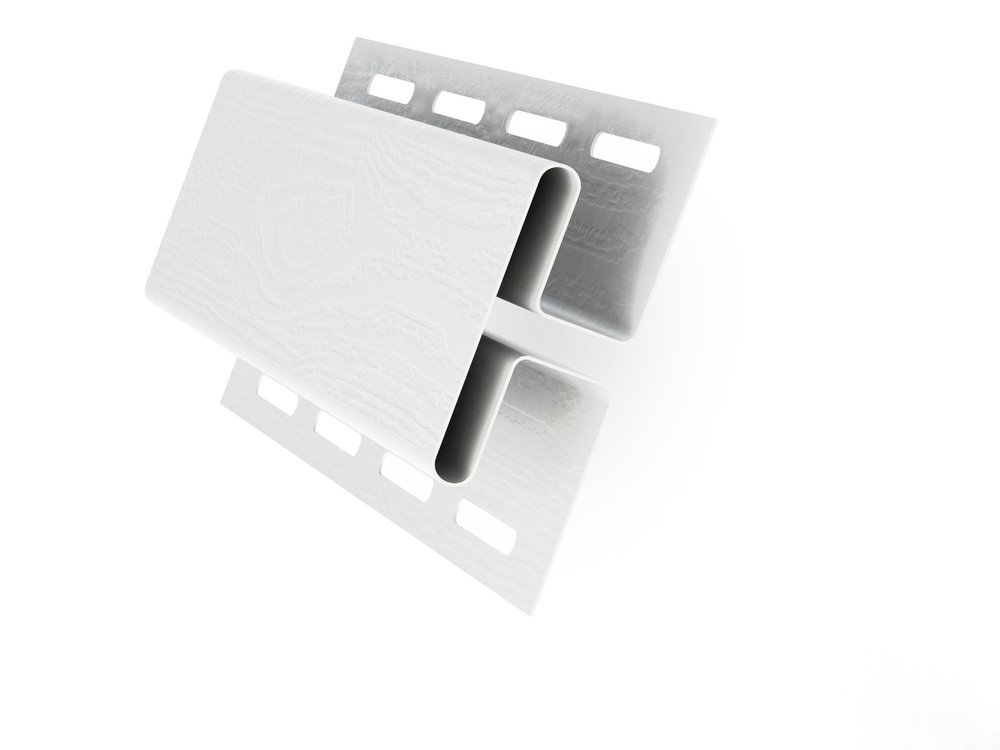 Н-профиль белый 3,00м Гранд Лайн (24 шт.уп)