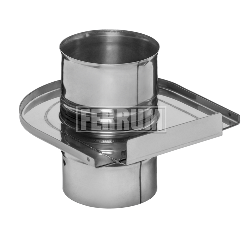 Шибер-задвижка (430/0,8 мм) Ф200 FERRUM