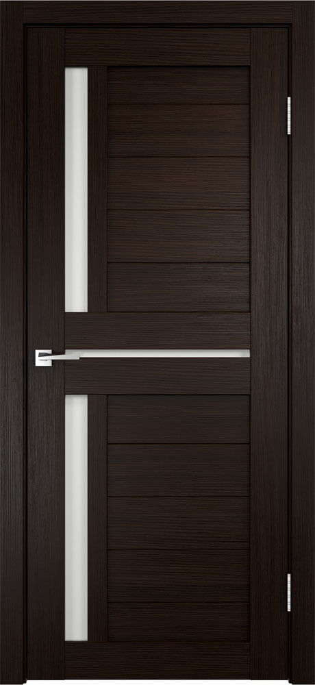 Дверь DUPLEX 3 со стеклом Венге (800*2000) VELLDORIS