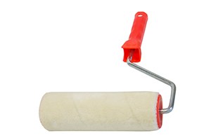 Валик велюр для лака  D48/180мм (ворс 4мм) бюгель 8мм (в сборе) (1/36)  