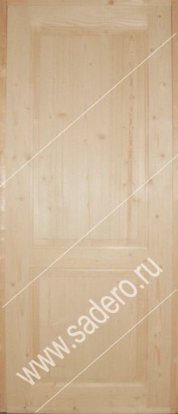 Дверь филенчатая Классика глухая САДЕРО (ДГ21-9) 800*2000 мм + коробка/без НДС