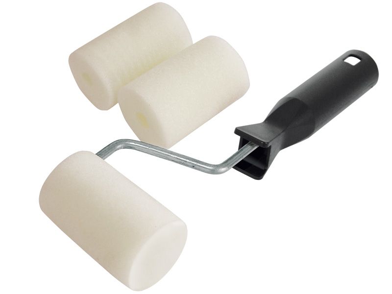 Валик поролоновый 150 мм, диам. 40 мм, высота 13 мм, бюг. 6 мм, + 2 запасных шубки, УСП02962