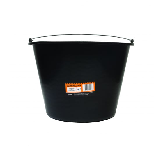 Ведро штукатурно-малярное, 16 л, ШАБАШКА, 148-0016
