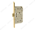 Замок межкомнатный (под фиксатор) 13-90 мм (золото) НОРА-М