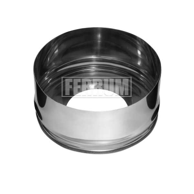 Заглушка с отверстием (430/0,5мм) Ф120x200  FERRUM