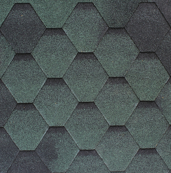 Черепица Roofshield Фемили ЭкоЛАЙТ зеленый с отливом (1 уп- 3 м2) РАСПРОДАЖА