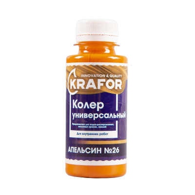 Краситель апельсин №26 100мл Krafor