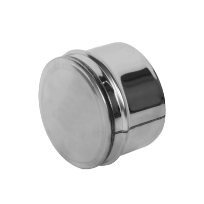 Заглушка внешняя д/трубы (430/0,5 мм) Ф120 (нижняя) FERRUM