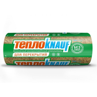 Кнауф Для Перекрытий 040 Рулон ( 7380х1220х100 мм ) уп.- 1шт. 9 м2 ; 0,9 м3