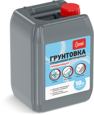 Грунтовка интерьерная 10л Старатели
